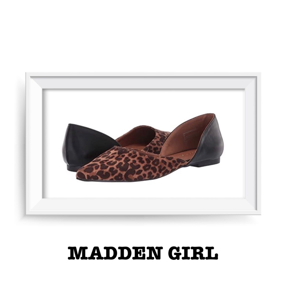 Madden Girl Dorsay Flats Sz 7 1/2